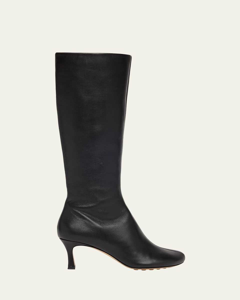 Lagoon Nappa Leather Knee-High Boots